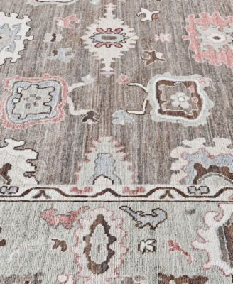 Colorful Oushak M0103-46 8'x9'8" Area Rug