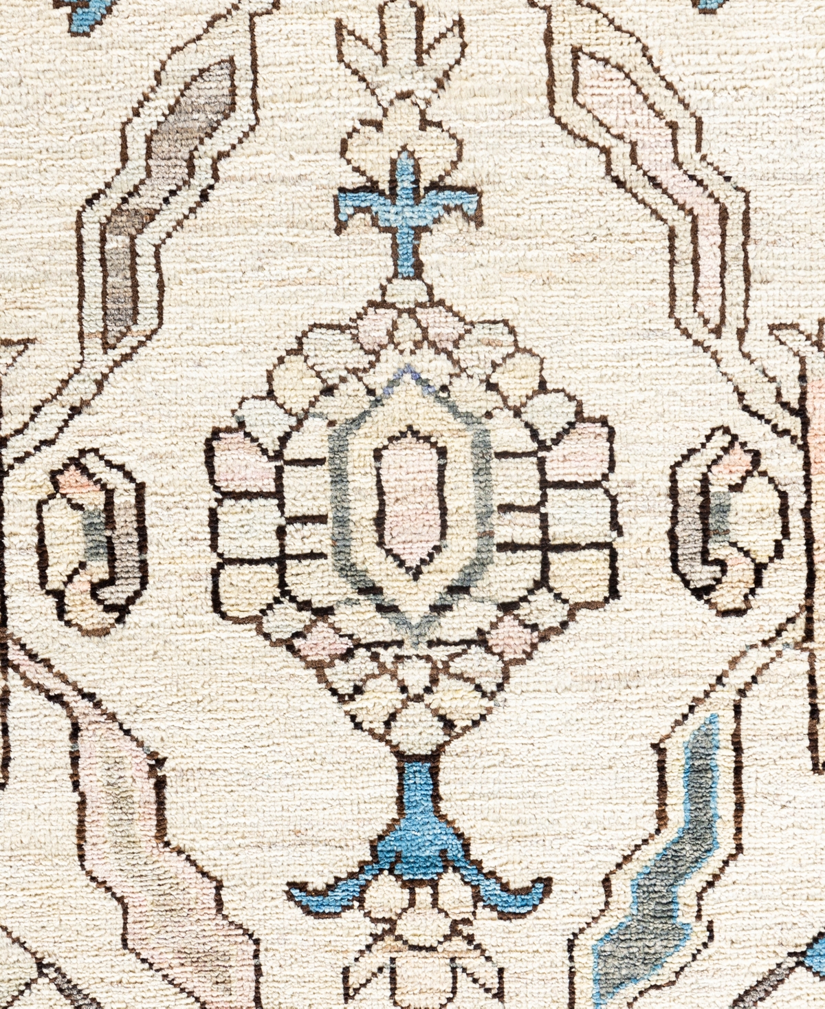 Adorn Hand Woven Rugs Serapi M0103-103 8'11"x11'11" Area Rug In White