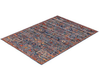 Adorn Hand Woven Rugs Serapi M0103 109 Rug Collection In Blue