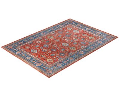 Adorn Hand Woven Rugs Serapi M0103 124 Rug Collection In Red