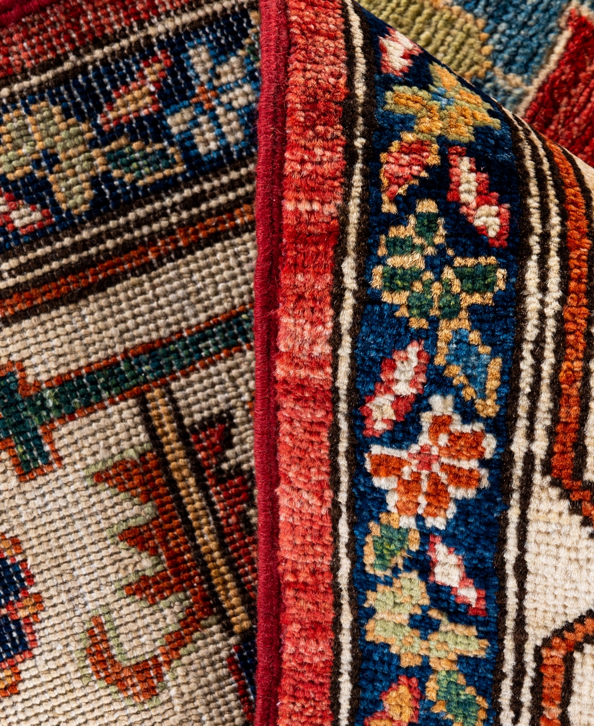 Adorn Hand Woven Rugs Serapi M0103-131 9'2"x11'9" Area Rug In Red