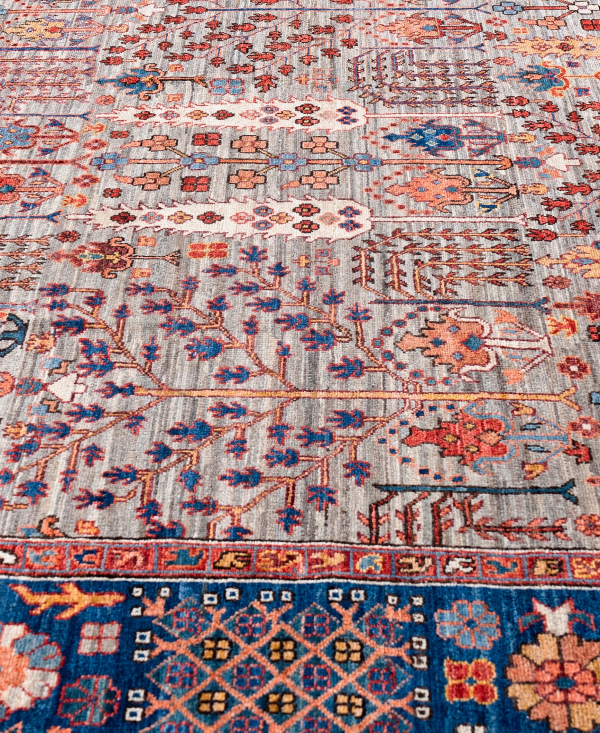 Adorn Hand Woven Rugs Serapi M0103-133 8'9"x11'9" Area Rug In Brown