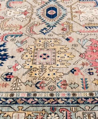 Adorn Hand Woven Rugs Serapi M0103 143 Rug Collection In Sand