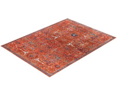 Adorn Hand Woven Rugs Serapi M0103 149 Rug Collection In Red
