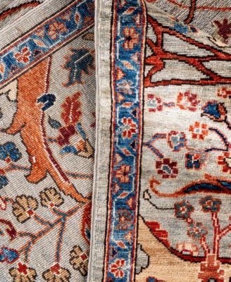 Adorn Hand Woven Rugs Serapi M0103 181 Rug Collection In Gray