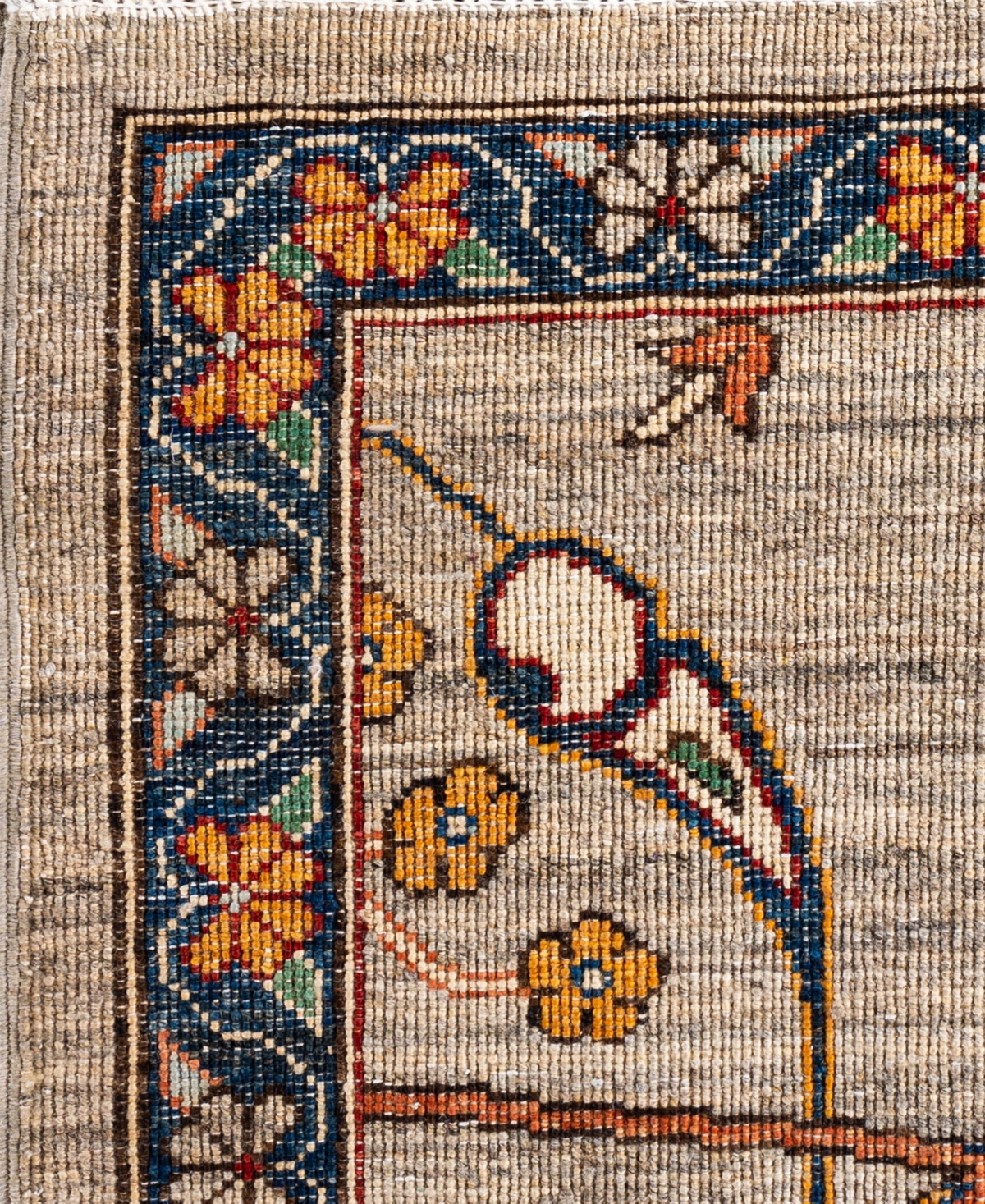 Adorn Hand Woven Rugs Serapi M0103-208 8'1"x9'9" Area Rug In Brown
