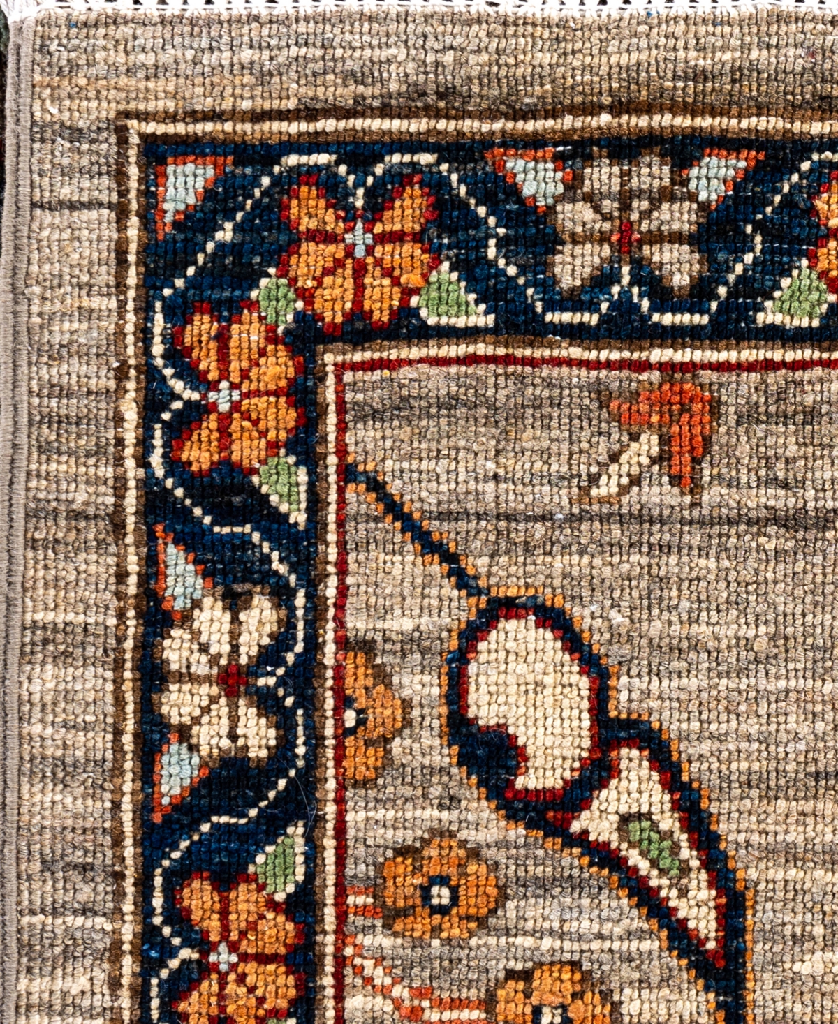 Adorn Hand Woven Rugs Serapi M0103-223 8'3"x9'9" Area Rug In Brown