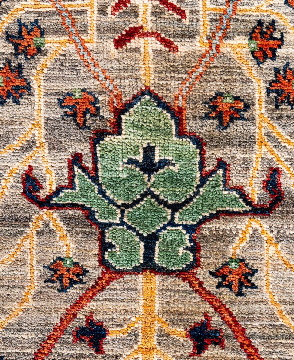 Adorn Hand Woven Rugs Serapi M0103-230 8'3"x9'10" Area Rug In Brown