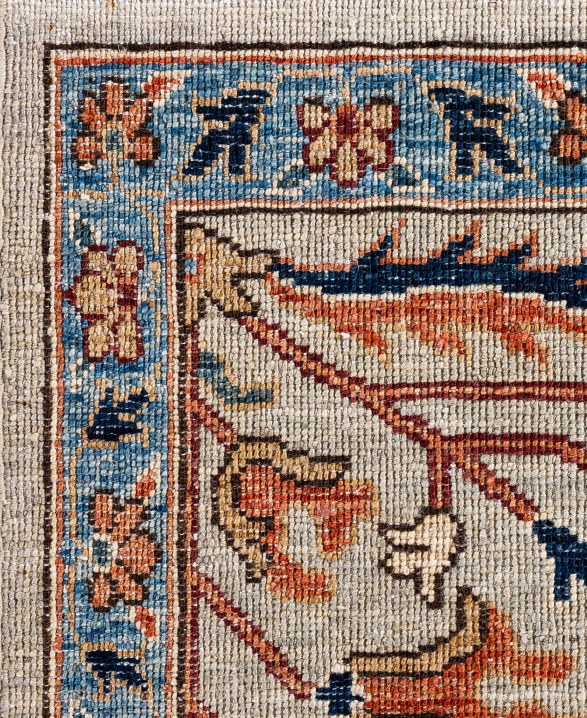 Adorn Hand Woven Rugs Serapi M0103-233 7'11"x9'11" Area Rug In Sand