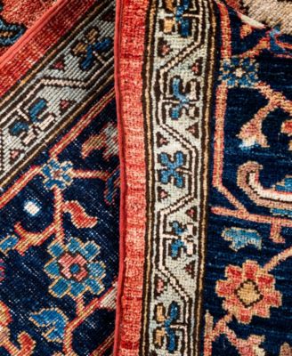 Adorn Hand Woven Rugs Serapi M0103 235 Rug Collection In Red