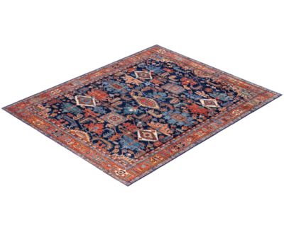 Adorn Hand Woven Rugs Serapi M0103 243 Rug Collection In Blue