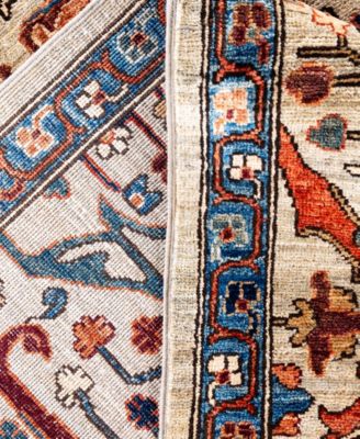 Adorn Hand Woven Rugs Serapi M0103 245 Rug Collection In White