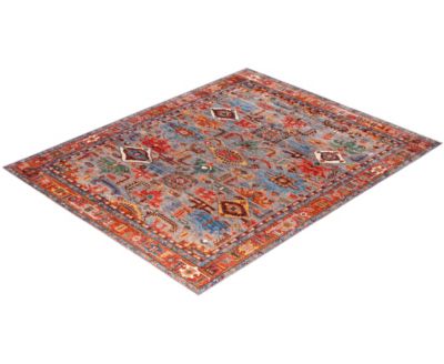Adorn Hand Woven Rugs Serapi M0103 248 Rug Collection In Gray