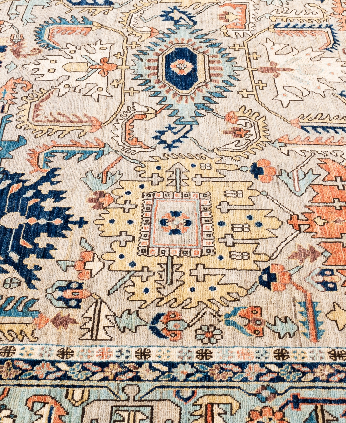 Adorn Hand Woven Rugs Serapi M0103-257 8'2"x10'2" Area Rug In Sand