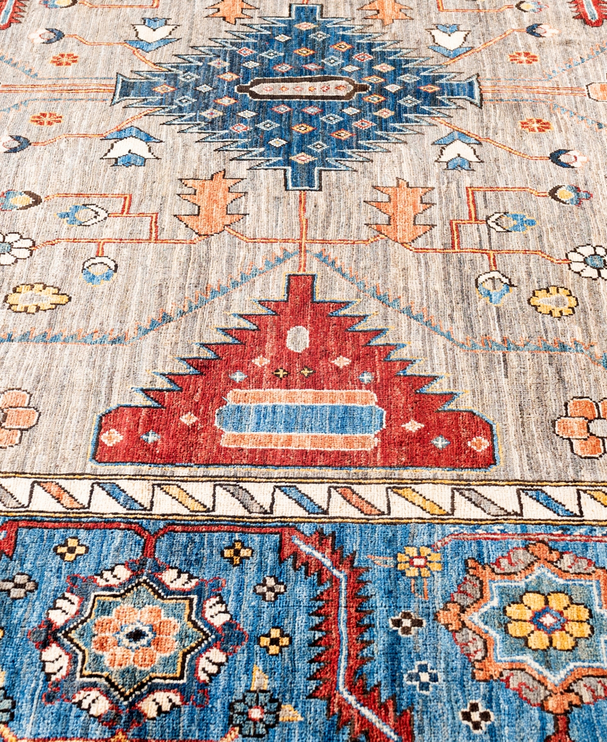 Adorn Hand Woven Rugs Serapi M0103-272 8'1"x10'2" Area Rug In Brown