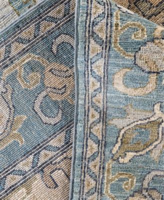 Adorn Hand Woven Rugs Serapi M0103 280 Rug Collection In Gray