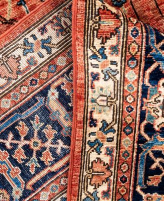 Adorn Hand Woven Rugs Serapi M0103 290 Rug Collection In Red