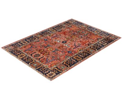 Adorn Hand Woven Rugs Serapi M0103 308 Rug Collection In Pink