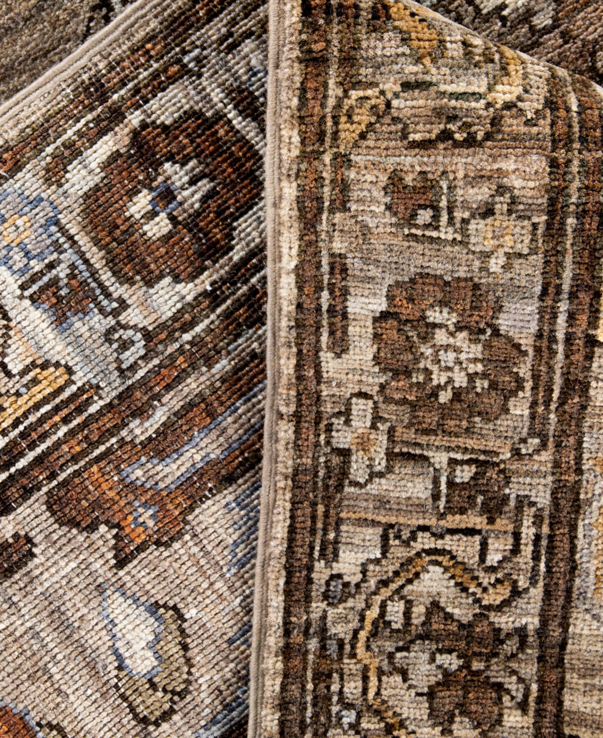 Adorn Hand Woven Rugs Serapi M0103-330 4'x5'11" Area Rug In Brown
