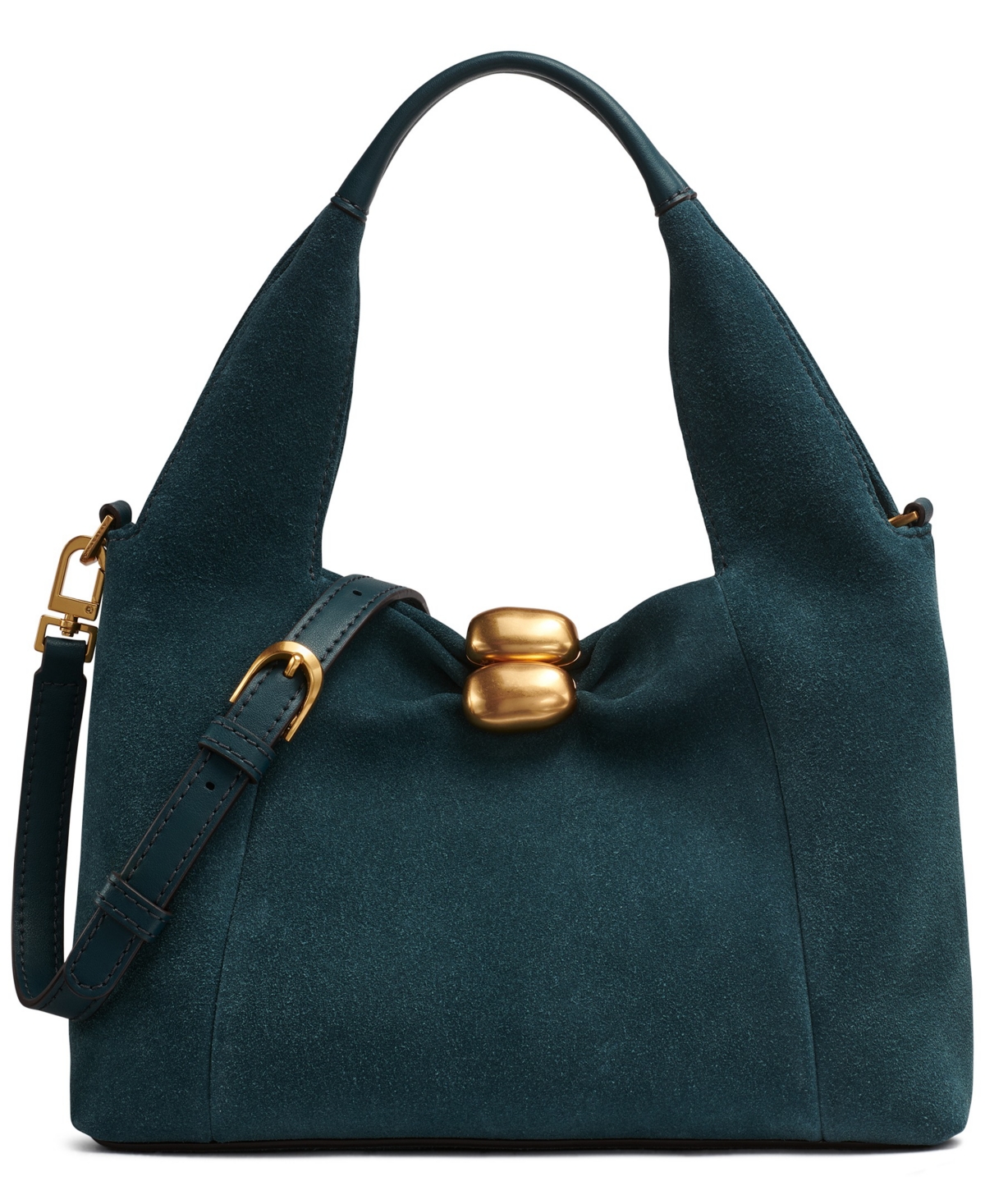 Donna Karan Organza Suede Crossbody Bag