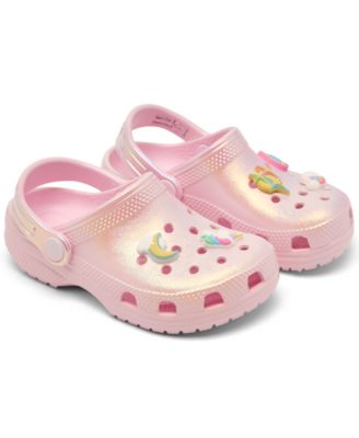 Crocs - Toddler Girls Unicorn Classic Clogs from Finish Line
