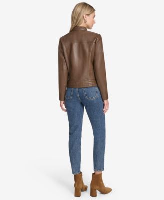 Women's Frankie Moto Leather Jacket