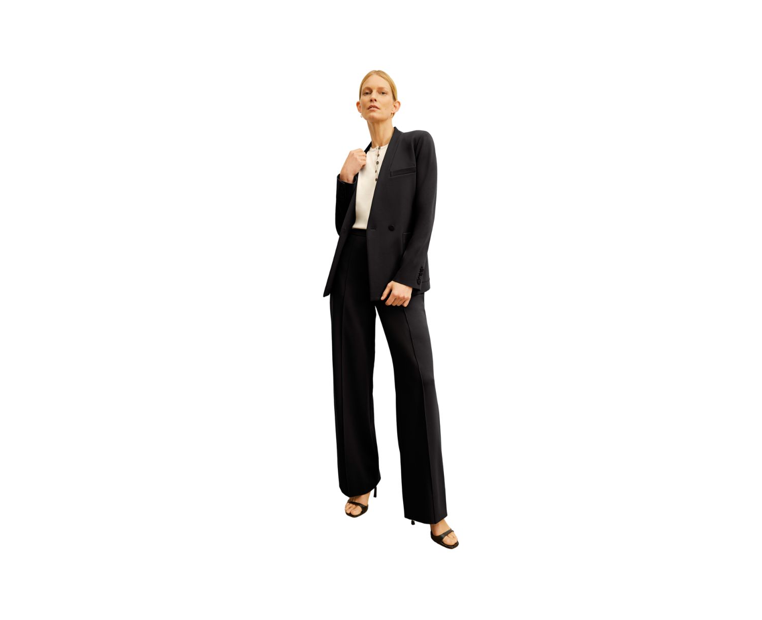 Women's Jordan Trouser - Butter Ponte