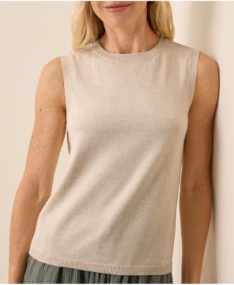 Women's Organic Cotton Classic Fine Knit Shell