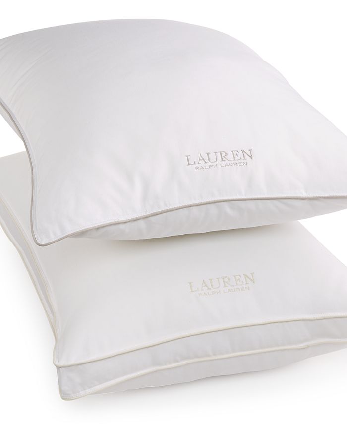 Lauren Ralph Lauren CLOSEOUT! Lux-Loft™ Down Alternative Pillow, Certified  Asthma and Allergy Friendly™ & Reviews - Pillows - Bed & Bath - Macy's