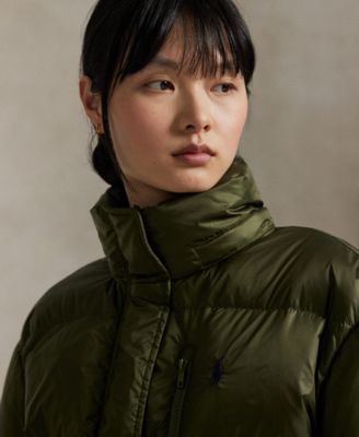 Women's Water-Resistant Long Sleeve Quilt Jacket