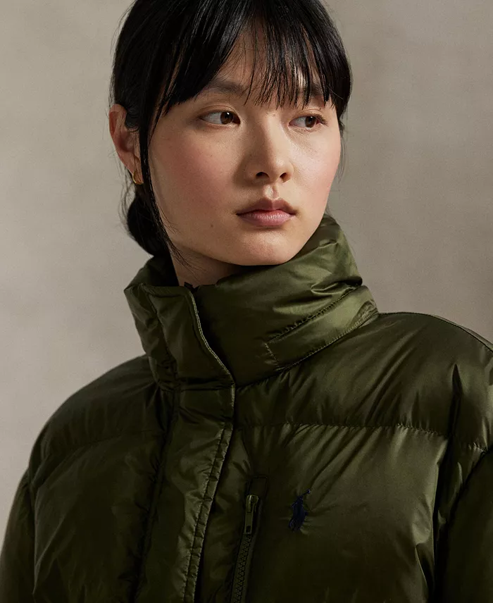 Women's Water-Resistant Long-Sleeve Quilt Jacket - thumbnail 6