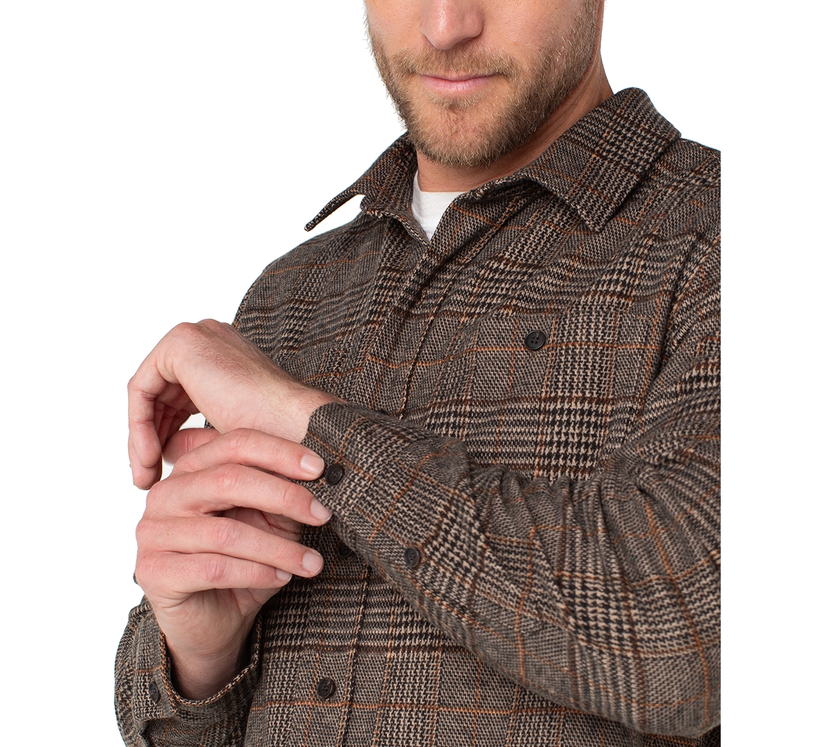 Liverpool Los Angeles Men's Long Sleeve Button-Up Shirt