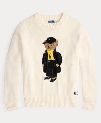Women's Polo Bear Crewneck Sweater