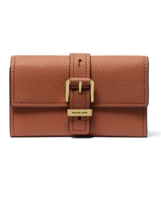 Michael Kors Nolita Flap Trifold Leather Wallet
