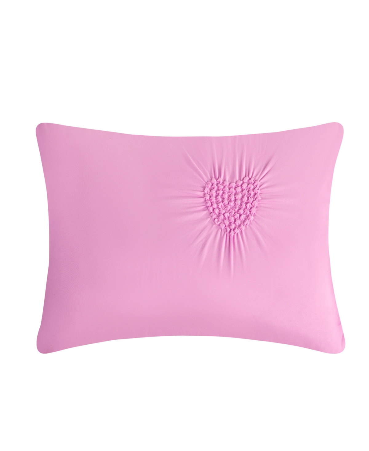 Juicy Couture Amora Gathered Heart 3-pc. Comforter Set, Full/queen In Pink