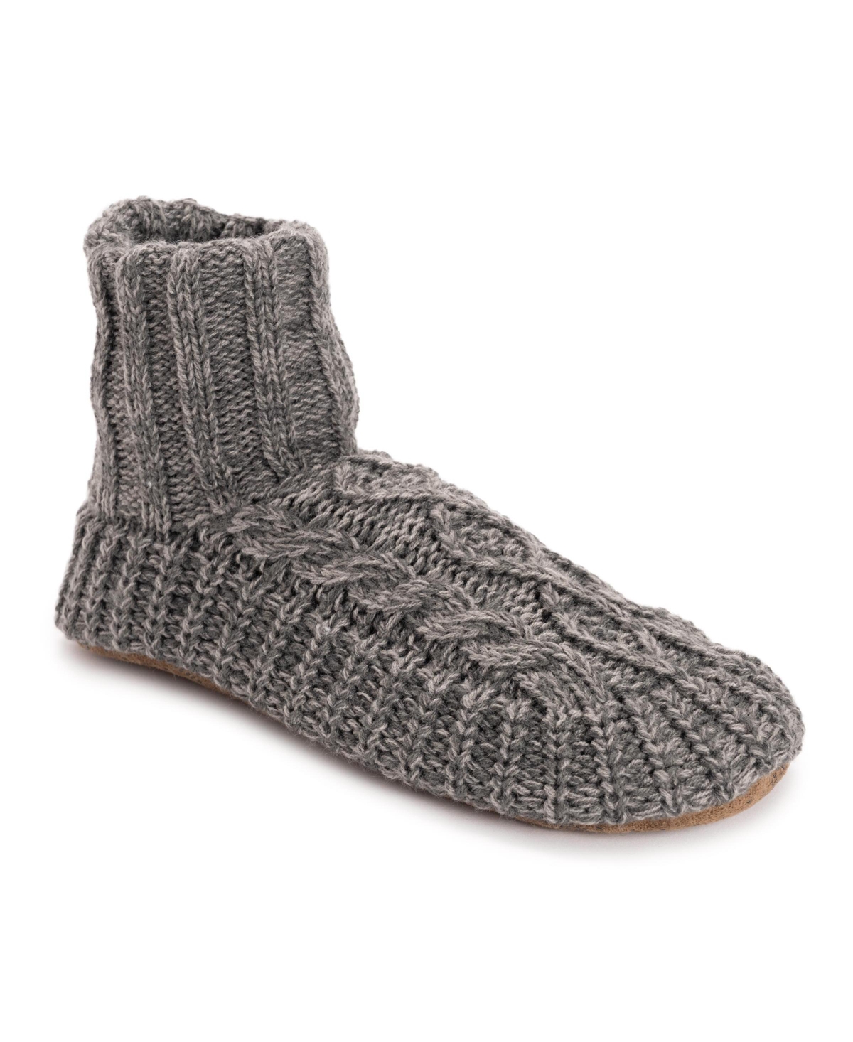 Muk Luks Men's Cable Boot Slipper