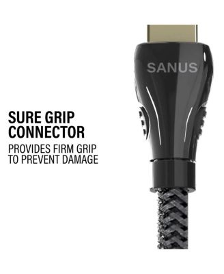 RX-V6 7.2 Channel AV Receiver  with Sanus Ultra High Speed 8K 6.56 ft. HDMI 2.1 Cable