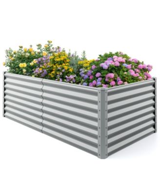 Raised Garden Bed Large Metal Planter Box Kit for Vegetable Herb 6' x 3' x 2'