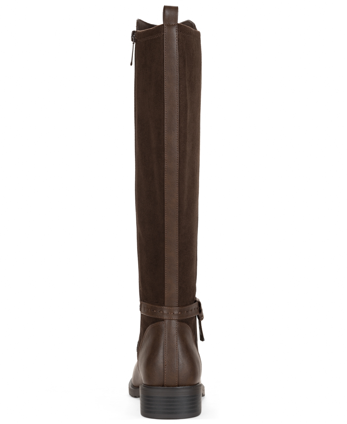 Style & Co Women's Verityy Block Heel Boots, Macy's Exclusive In Brown