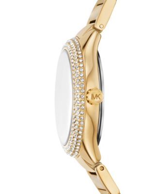 Women's&nbsp;Sylvia Three-Hand Gold-Tone Stainless Steel Watch, 33mm