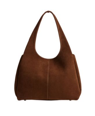 Lana Medium Suede Shoulder Bag