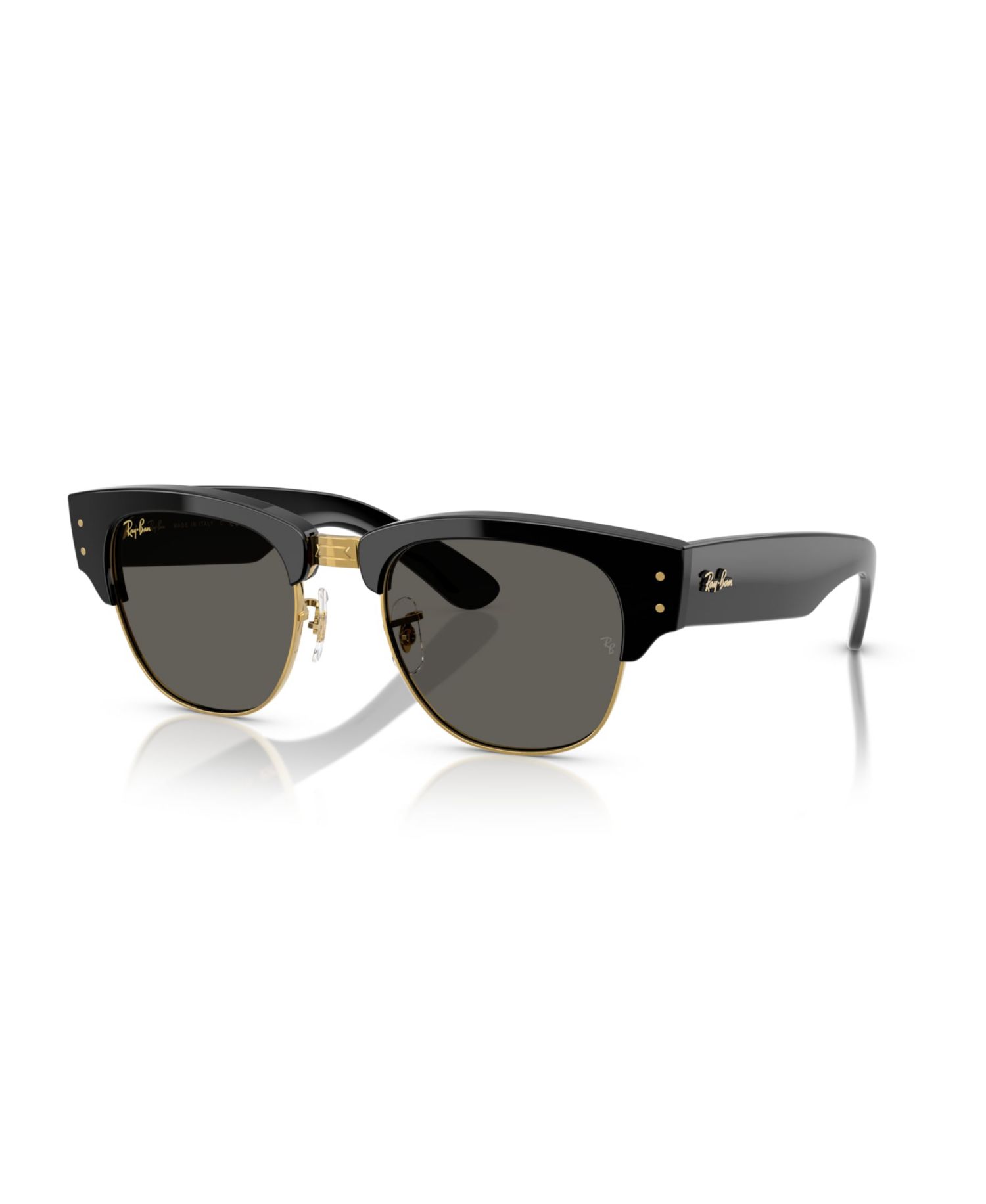 Unisex Mega Clubmaster Blacked Out Collection Sunglasses, RB0316S