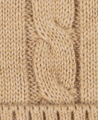 Men's Cashmere Cable Beanie