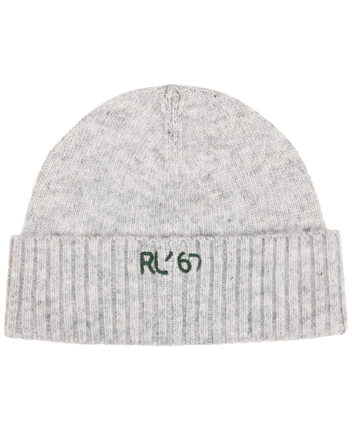 Polo Ralph Lauren Northwest Passage Patch Beanie In Gray