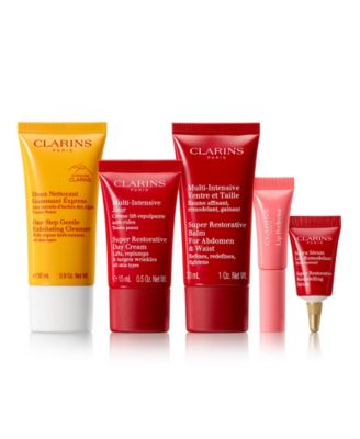 Free Clarins 6-Pc. self-care gift with any $75 Clarins purchase