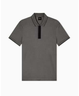 Men's Grosgrain Logo Polo Shirt