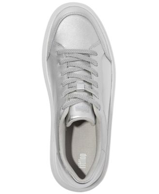 Women's RTG Metallic-Leather Lace-up Sneakers