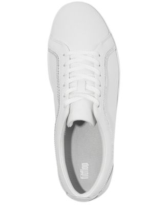 Women's Rally Crystal-Trim Leather Sneakers