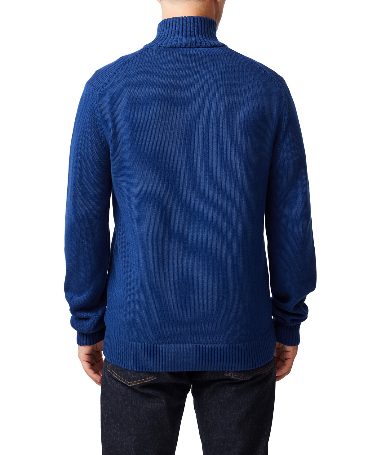 Rodd & Gunn Men's Merrick Bay Quarter-zip Sweater In Blue