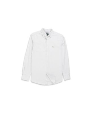 Men's Oxford Lakeside Stripe Sports Fit Cotton Shirt